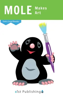 Krtko robí umenie - Mole Makes Art