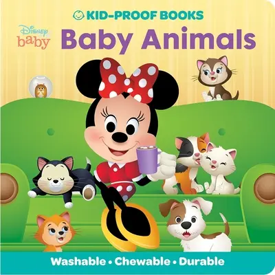 Disney Baby: Knižky pre najmenších: Zvieracie bábätká - Disney Baby: Baby Animals Kid-Proof Books