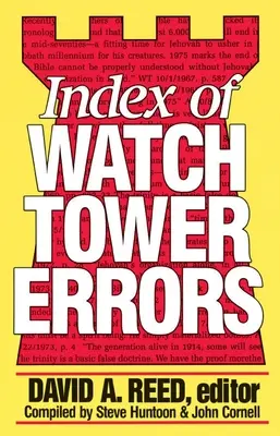 Index omylov Strážnej veže 1879 až 1989 - Index of Watchtower Errors 1879 to 1989