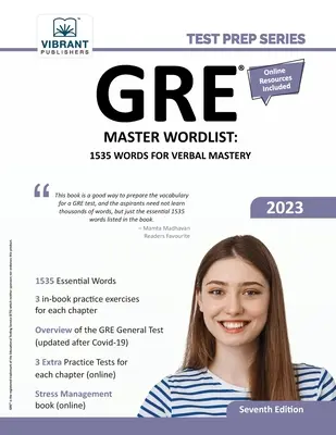 GRE Master Wordlist: 1535 slov pre verbálne majstrovstvo - GRE Master Wordlist: 1535 Words for Verbal Mastery