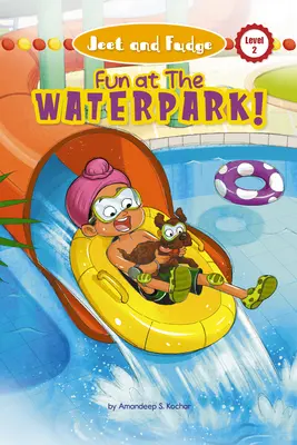 Jeet and Fudge: Zábava v aquaparku (Library Edition) - Jeet and Fudge: Fun at the Waterpark (Library Edition)