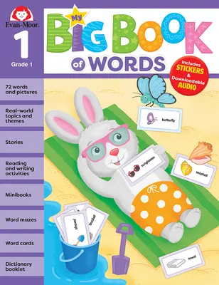 Moja veľká kniha slov, pracovný zošit pre 1. ročník - My Big Book of Words, Grade 1 Workbook
