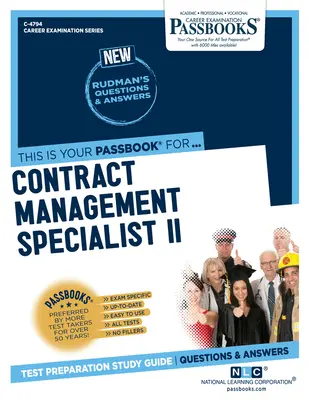Špecialista na riadenie zmlúv II (C-4794): Študijná príručka k preukazom - Contract Management Specialist II (C-4794): Passbooks Study Guide
