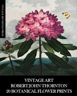 Robert John Thornton 20 botanických kvetinových tlačí - Vintage Art: Robert John Thornton 20 Botanical Flower Prints