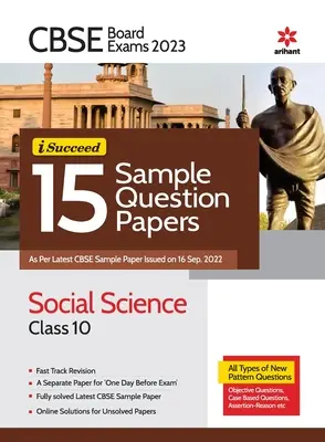 Skúška CBSE Board 2023 I-Succeed 15 Ukážka otázok pre 10. triedu SOCIÁLNE VEDY - CBSE Board Exam 2023 I-Succeed 15 Sample Question Papers SOCIAL SCIENCE Class 10th