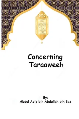 Týkajúce sa Taraaweeh - Concerning Taraaweeh