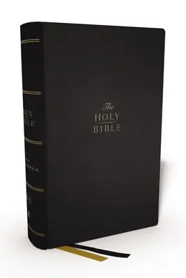 Kjv, Referenčná Biblia so stredovým stĺpcom a apokryfmi, tvrdá väzba, 73 000 krížových odkazov, červené písmo, pohodlná tlač: King James Version - Kjv, Center-Column Reference Bible with Apocrypha, Hardcover, 73,000 Cross-References, Red Letter, Comfort Print: King James Version