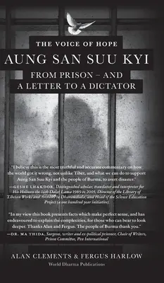 Hlas nádeje: Aung San Su Ťij z väzenia - a list diktátorovi - The Voice of Hope: Aung San Suu Kyi from Prison - and A Letter To A Dictator