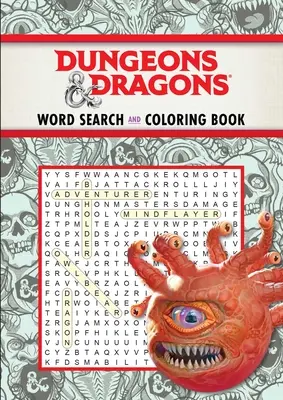 Hľadanie slov a vyfarbovanie Dungeons & Dragons - Dungeons & Dragons Word Search and Coloring