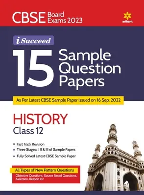 CBSE Board Exam 2023 I-Succeed 15 Ukážkové otázky HISTORY Class 12th - CBSE Board Exam 2023 I-Succeed 15 Sample Question Papers HISTORY Class 12th