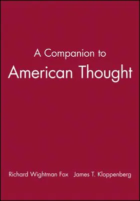 Spoločník amerického myslenia - A Companion to American Thought