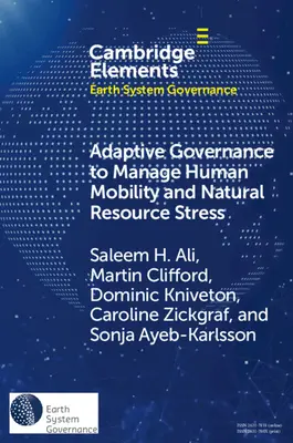 Adaptívne riadenie na riadenie mobility ľudí a stresu prírodných zdrojov - Adaptive Governance to Manage Human Mobility and Natural Resource Stress