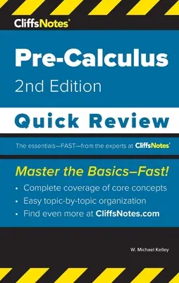 CliffsNotes Precalculus: Rýchly prehľad - CliffsNotes Precalculus: Quick Review