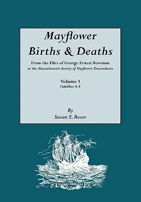 Narodenia a úmrtia Mayflowerovcov, zo spisov Georgea Ernesta Bowmana v Massachusettskej spoločnosti potomkov Mayflowerovcov. Zväzok I, rodiny A-F. Index - Mayflower Births & Deaths, from the Files of George Ernest Bowman at the Massachusetts Society of Mayflower Descendants. Volume I, Families A-F. Index