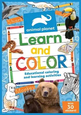 Animal Planet: Nauč sa a vyfarbi - Animal Planet: Learn and Color