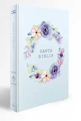 Biblia Rvr 1960 Letra Grande, Manual, Tapa Dura Con Nombres de Dios, Flores Azul / Španielska Biblia Rvr 1960 Handy Size, Lp, Hc with Names of God, Blue F - Biblia Rvr 1960 Letra Grande, Manual, Tapa Dura Con Nombres de Dios, Flores Azul / Spanish Bible Rvr 1960 Handy Size, Lp, Hc with Names of God, Blue F