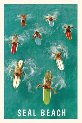Vintage Journal Surferi na Seal Beach - Vintage Journal Seal Beach Surfers