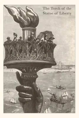 Vintage Journal Pochodeň Sochy slobody - Vintage Journal The Torch of the Statue of Liberty