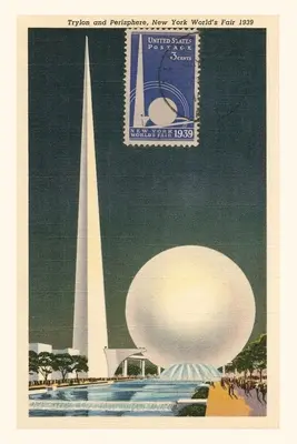 Vintage Journal Trylon a Perisphere, Svetová výstava v New Yorku - Vintage Journal Trylon and Perisphere, New York World's Fair