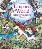 Kúzelná maľovanka Svet jednorožcov - Unicorn World Magic Painting Book