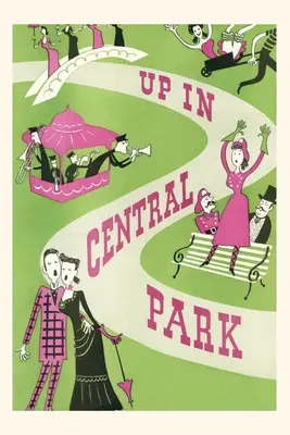 Vintage Journal Plagát v Central Parku - Vintage Journal Up in Central Park Poster
