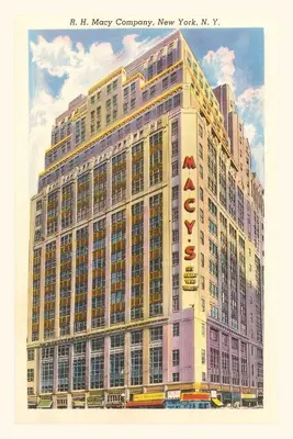 Vintage Journal Budova Macy's, New York - Vintage Journal Macy's Building, New York City