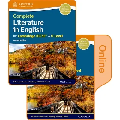 Complete Literature in English for Cambridge Igcse & O Level: V tlačenej a online verzii pre študentov - Complete Literature in English for Cambridge Igcse & O Level: Print & Online Student Book Pack