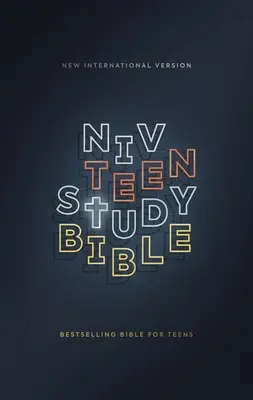 Niv, Biblia pre dospievajúcich, tvrdá väzba, námornícka farba, pohodlná tlač - Niv, Teen Study Bible, Hardcover, Navy, Comfort Print