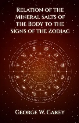 Vzťah minerálnych solí tela k znameniam zverokruhu - Relation of the Mineral Salts of the Body to the Signs of the Zodiac