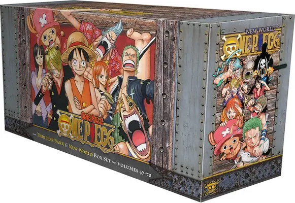 One Piece Box Set 3: Thriller Bark to New World: Zväzky 47-70 s prémiovým balíčkom - One Piece Box Set 3: Thriller Bark to New World: Volumes 47-70 with Premium
