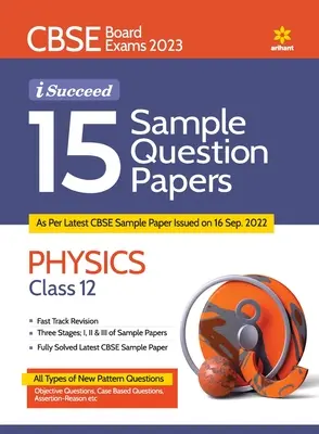 CBSE Board Exam 2023 I-Succeed 15 Ukážkové otázky FYZIKA 12. trieda - CBSE Board Exam 2023 I-Succeed 15 Sample Question Papers PHYSICS Class 12th