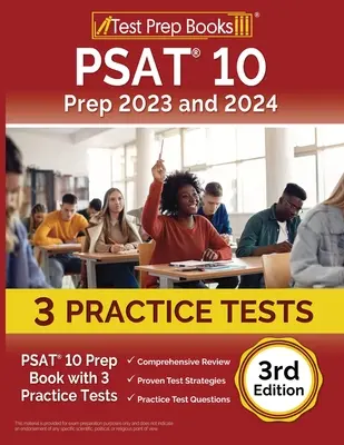 PSAT 10 Prep 2023 and 2024: Príprava na testovanie v roku 2023 a 2024: PSAT 10 Prep Book with 3 Practice Tests [3. vydanie] - PSAT 10 Prep 2023 and 2024: PSAT 10 Prep Book with 3 Practice Tests [3rd Edition]