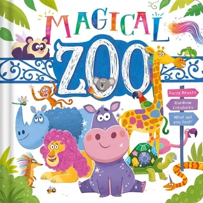 Magická ZOO: Polstrovaná dosková kniha - The Magical Zoo: Padded Board Book