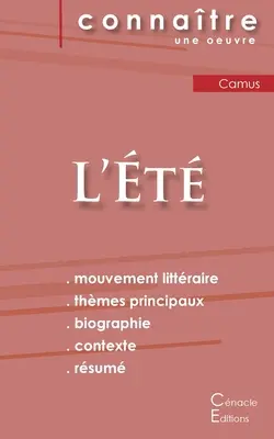 L't by Albert Camus (úplný literárny rozbor a zhrnutie) - Fiche de lecture L't de Albert Camus (Analyse littraire de rfrence et rsum complet)