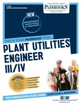 Inžinier inžinierskych služieb III/IV (C-4539): Študijná príručka k preukazom - Plant Utilities Engineer III/IV (C-4539): Passbooks Study Guide
