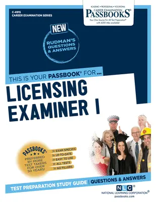 Licenčný skúšajúci I (C-4915): Príručka na štúdium preukazov - Licensing Examiner I (C-4915): Passbooks Study Guide