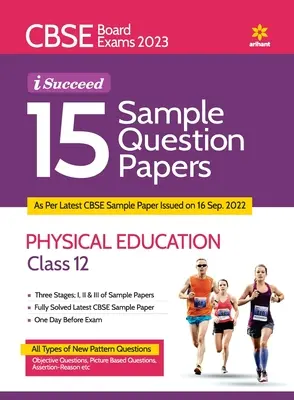 CBSE Board Exam 2023 I-Succeed 15 Ukážka otázok pre 12. triedu telesnej výchovy - CBSE Board Exam 2023 I-Succeed 15 Sample Question Papers Physical Education Class 12th
