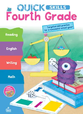 Rýchle zručnosti pre štvrtý ročník Pracovný zošit - Quick Skills Fourth Grade Workbook