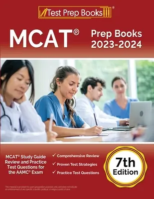 MCAT Prep Books 2023-2024: Prípravné knihy na MCAT 2023-2024: MCAT Study Guide Review and Practice Test Questions for the AAMC Exam [7. vydanie] - MCAT Prep Books 2023-2024: MCAT Study Guide Review and Practice Test Questions for the AAMC Exam [7th Edition]