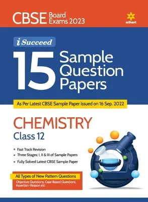 CBSE Board Exams 2023 I-Succeed 15 Ukážkové otázky CHÉMIA 12. trieda - CBSE Board Exams 2023 I-Succeed 15 Sample Question Papers CHEMISTRY Class 12th