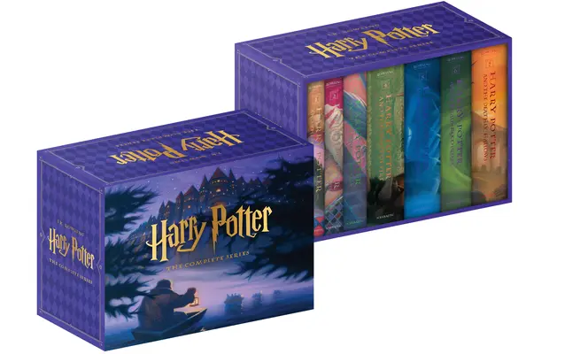 Harry Potter v krabicovej väzbe: Knihy 1-7 (kufrík) - Harry Potter Hardcover Boxed Set: Books 1-7 (Slipcase)