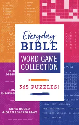 Každodenná zbierka biblických slovných hier: 365 hádaniek! - Everyday Bible Word Game Collection: 365 Puzzles!