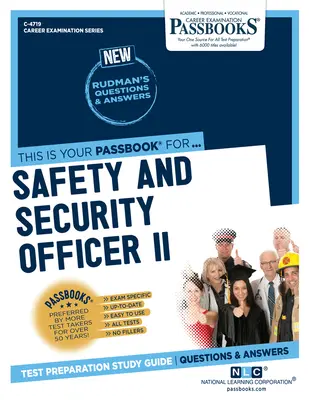 Pracovník pre bezpečnosť a ochranu II (C-4719): Študijná príručka k preukazom - Safety and Security Officer II (C-4719): Passbooks Study Guide