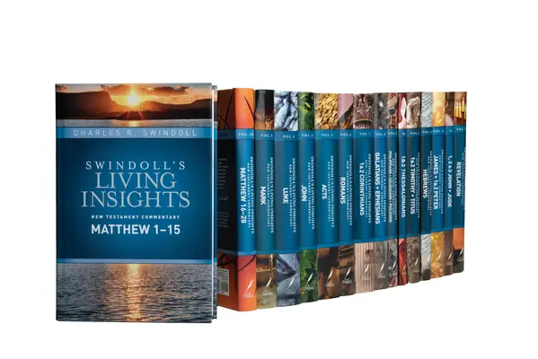 Kompletná sada Swindoll's Living Insights New Testament - Swindoll's Living Insights New Testament Complete Set