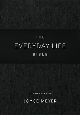 Biblia každodenného života: Black Leatherluxe(r): Sila Božieho slova pre každodenný život - Everyday Life Bible: Black Leatherluxe(r): The Power of God's Word for Everyday Living