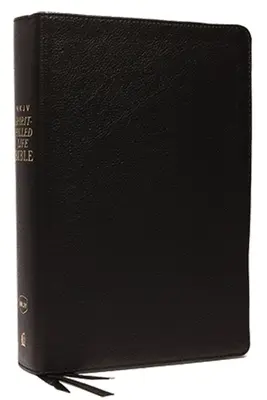 NKJV, Biblia pre život naplnený duchom, tretie vydanie, pravá koža, čierna, edícia s červeným písmom, Comfort Print, Comfort Print: Kresťanské vybavenie prostredníctvom - NKJV, Spirit-Filled Life Bible, Third Edition, Genuine Leather, Black, Red Letter Edition, Comfort Print, Comfort Print: Kingdom Equipping Through the