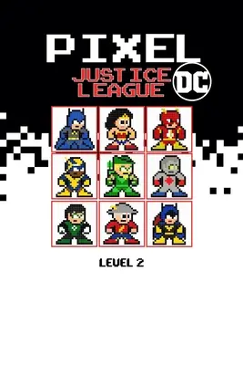 Pixelová liga spravodlivosti DC Level 2 - Pixel Justice League DC Level 2
