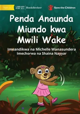 Bonny vytvára vzory svojím telom - Penda Anaunda Miundo kwa Mwili Wake - Bonny Makes Patterns with her Body - Penda Anaunda Miundo kwa Mwili Wake