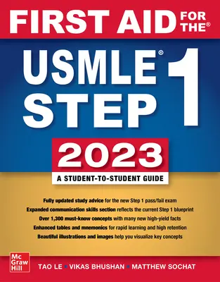 First Aid for the USMLE Step 1 2023, tridsiate tretie vydanie - First Aid for the USMLE Step 1 2023, Thirty Third Edition