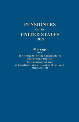 Pensioners of the United States, 1818